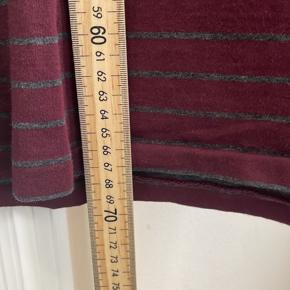 RALPH Lauren - Polo - 90s Style Striped T shirt - red grey - M - Picture 6 of 10